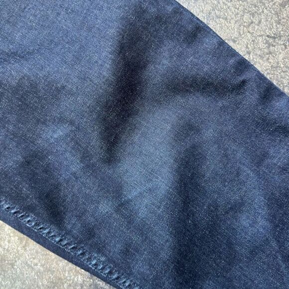 Banana Republic Blue Dark Wash Jeans Slim Fit Size 37x33 Cotton Blend Style - Picture 5 of 12